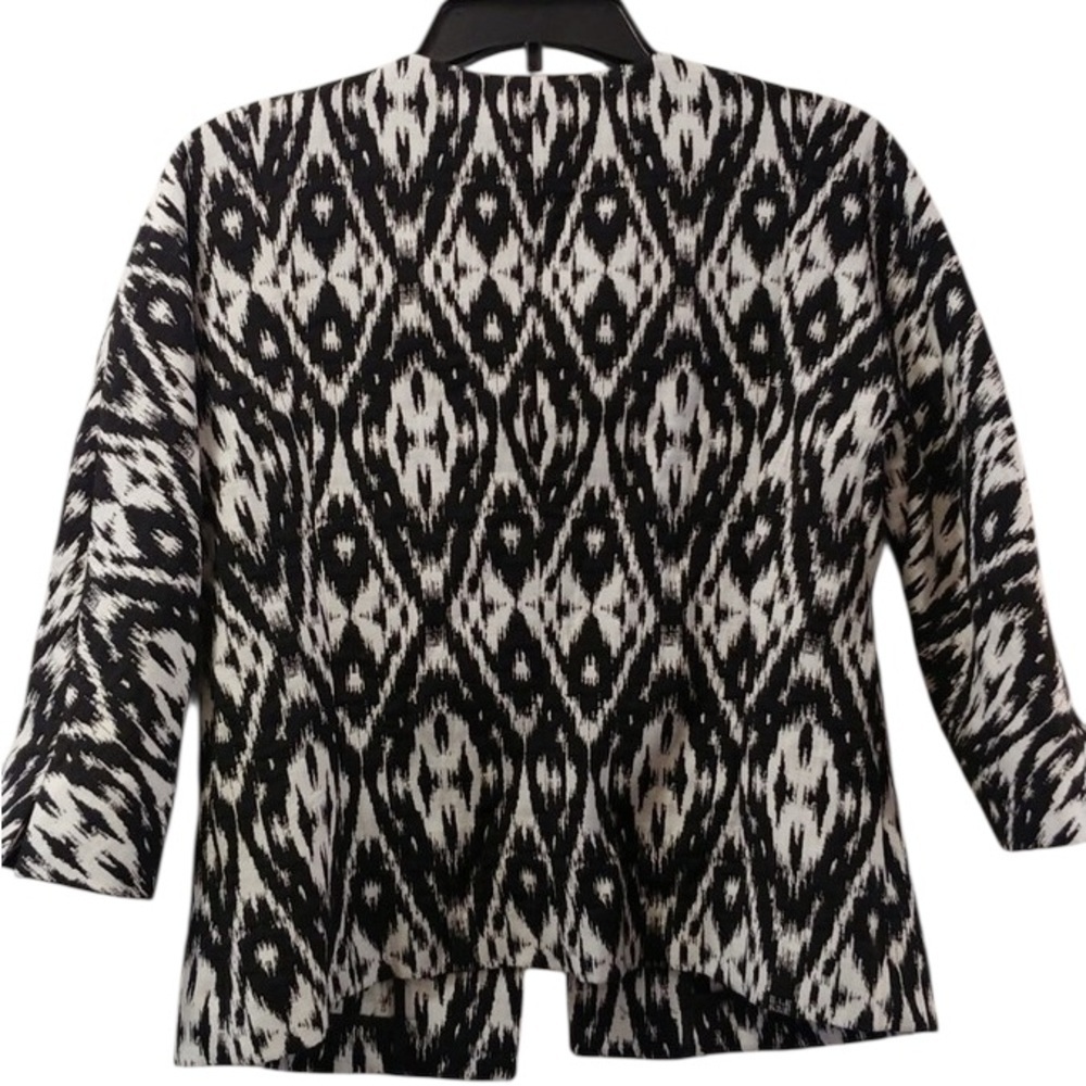 Peter Nygard Ikat Open-Front Blazer - Picture 2 of 11
